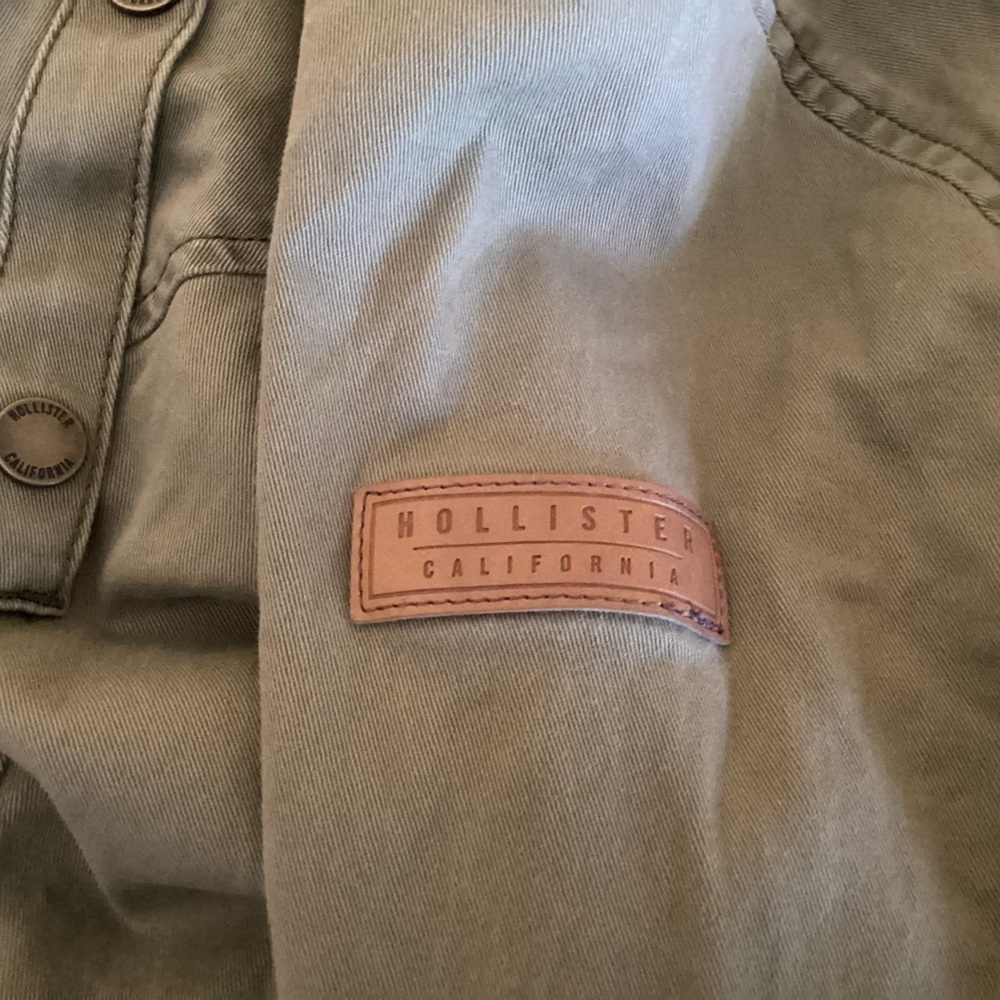 Hollister Women’s Green Lightweight Safari Jacket. Size M - Picture 8 of 8
